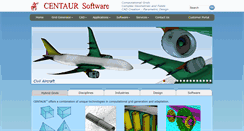 Desktop Screenshot of centaursoft.com